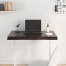 vidaXL sötétbarna kezelt tömör asztallap 80x40x(2-6) cm