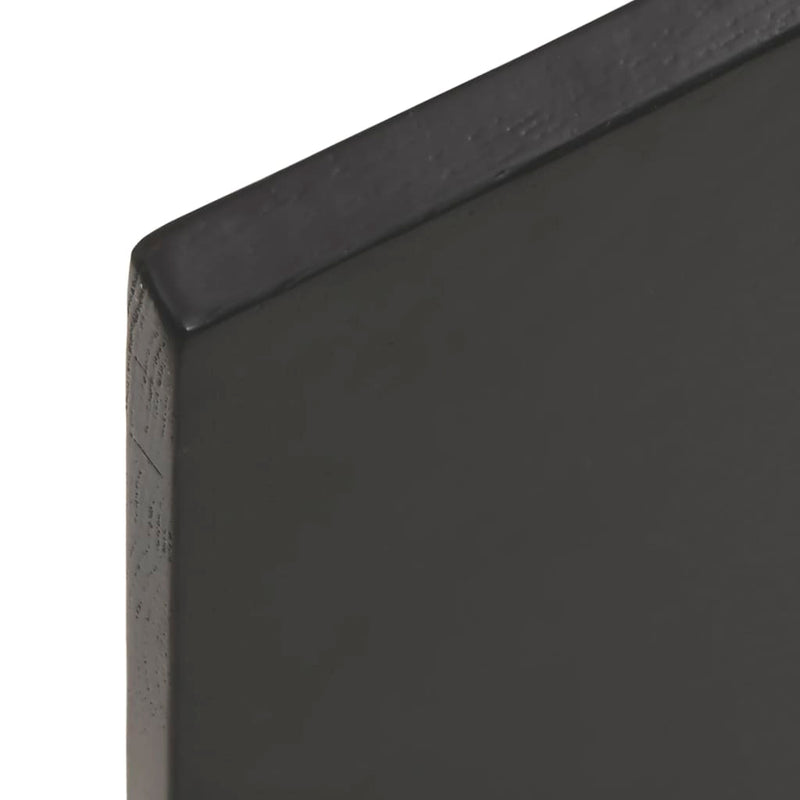 vidaXL sötétbarna kezelt tömör tölgyfa asztallap 100 x 40 x 2 cm