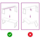 vidaXL sötétbarna kezelt tömör asztallap 120x40x(2-6) cm