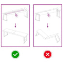 vidaXL sötétbarna kezelt tömör asztallap 140x40x(2-4) cm