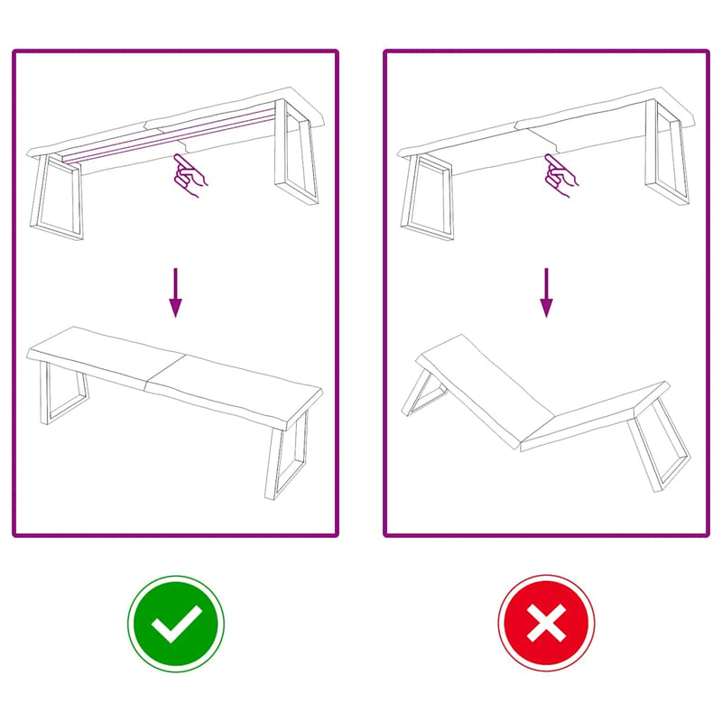 vidaXL sötétbarna kezelt tömör asztallap 140x40x(2-4) cm