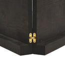 vidaXL sötétbarna kezelt tömör asztallap 140x40x(2-6) cm