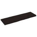 vidaXL sötétbarna kezelt tömör asztallap 160x50x(2-6) cm