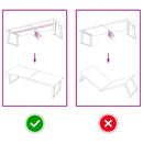 vidaXL sötétbarna kezelt tömör asztallap 160x50x(2-6) cm