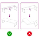 vidaXL sötétbarna kezelt tömör asztallap 160x50x(2-6) cm