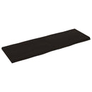 vidaXL sötétbarna kezelt tömör asztallap 180x60x(2-6) cm