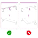 vidaXL sötétbarna kezelt tömör asztallap 200x40x(2-4) cm