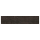 vidaXL sötétbarna kezelt tömör asztallap 200x40x(2-6) cm