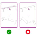 vidaXL sötétbarna kezelt tömör asztallap 200x40x(2-6) cm