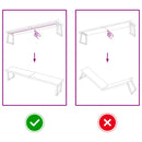 vidaXL sötétbarna kezelt tömör asztallap 200x40x(2-6) cm