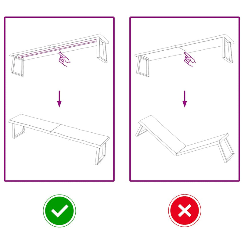vidaXL sötétbarna kezelt tömör asztallap 200x40x(2-6) cm