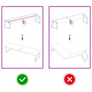 vidaXL sötétbarna kezelt tömör asztallap 200x50x(2-4) cm