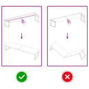 vidaXL sötétbarna kezelt tömör asztallap 220x50x(2-4) cm