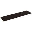 vidaXL sötétbarna kezelt tömör asztallap 220x60x(2-4) cm