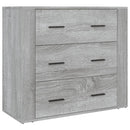 vidaXL szürke sonoma szerelt fa magasszekrény