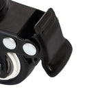 vidaXL 4 db fekete vas kerék ültetőládához 8 x 3,5 x 8 cm