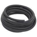 vidaXL fekete gumi és PVC hibrid légtömlő 0,6" 5 m