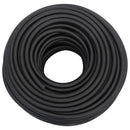 vidaXL fekete gumi és PVC hibrid légtömlő 0,6" 50 m