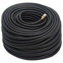vidaXL fekete gumi és PVC hibrid légtömlő 0,6" 50 m