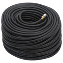 vidaXL fekete gumi és PVC hibrid légtömlő 0,6" 100 m