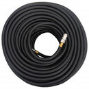 vidaXL fekete gumi és PVC hibrid légtömlő 0,6" 100 m