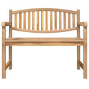 vidaXL tömör tíkfa kerti pad 114 x 59 x 87 cm