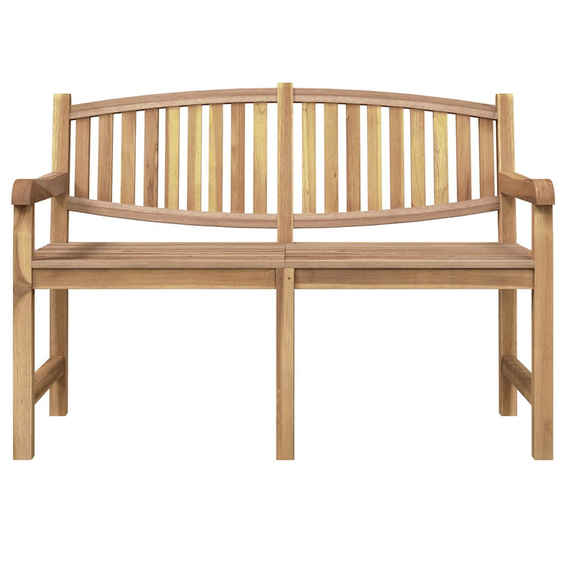 vidaXL tömör tíkfa kerti pad 149,5 x 60 x 90 cm