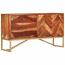 vidaXL Széf Mézes Barna 160 x 30 x 80 cm Tömör Akácfa