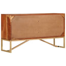 vidaXL Széf Mézes Barna 160 x 30 x 80 cm Tömör Akácfa