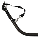 vidaXL fekete vas kerékpár-utánfutó 30 kg
