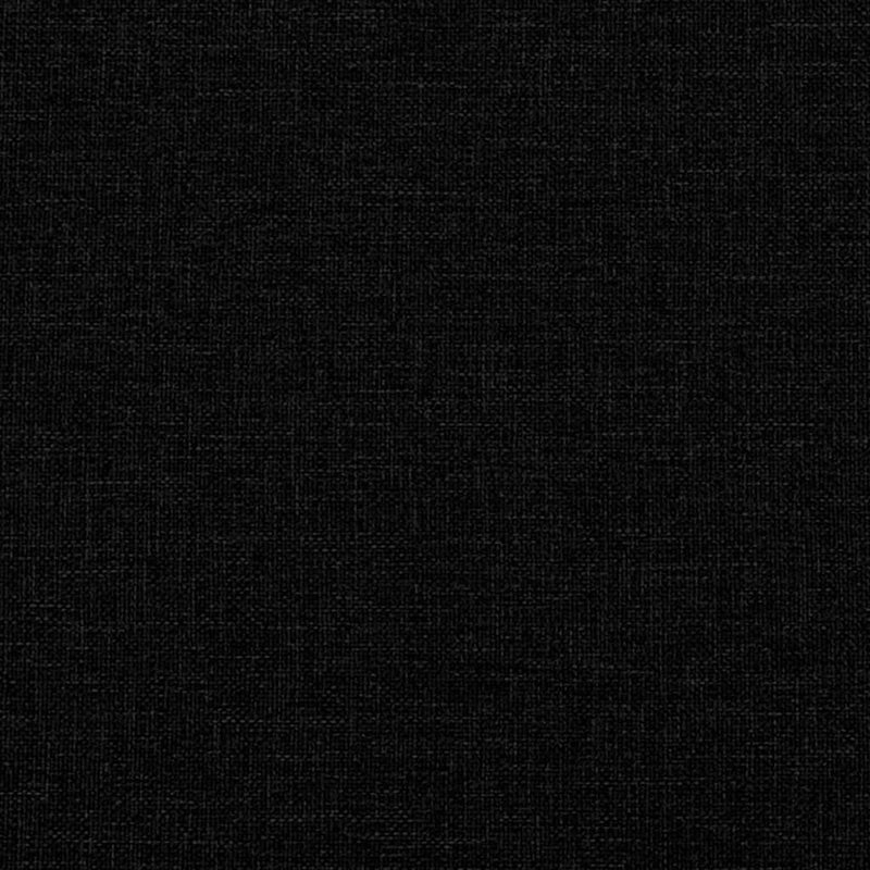 vidaXL fekete L-alakú szövet kanapéágy 275x140x70 cm