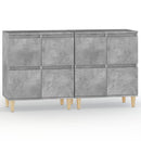 vidaXL 2 db betonszürke szerelt fa tálalószekrény 60 x 35 x 70 cm