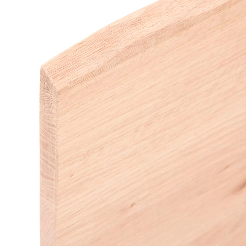 vidaXL kezeletlen tömör tölgyfa asztallap 60x50x2 cm