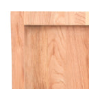 vidaXL világosbarna kezelt tömör tölgyfa asztallap 140x60x(2-6) cm