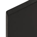 vidaXL sötétbarna kezelt tömör tölgyfa asztallap 80x50x2 cm