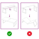 vidaXL sötétbarna kezelt tömör tölgyfa asztallap 120x50x(2-6) cm