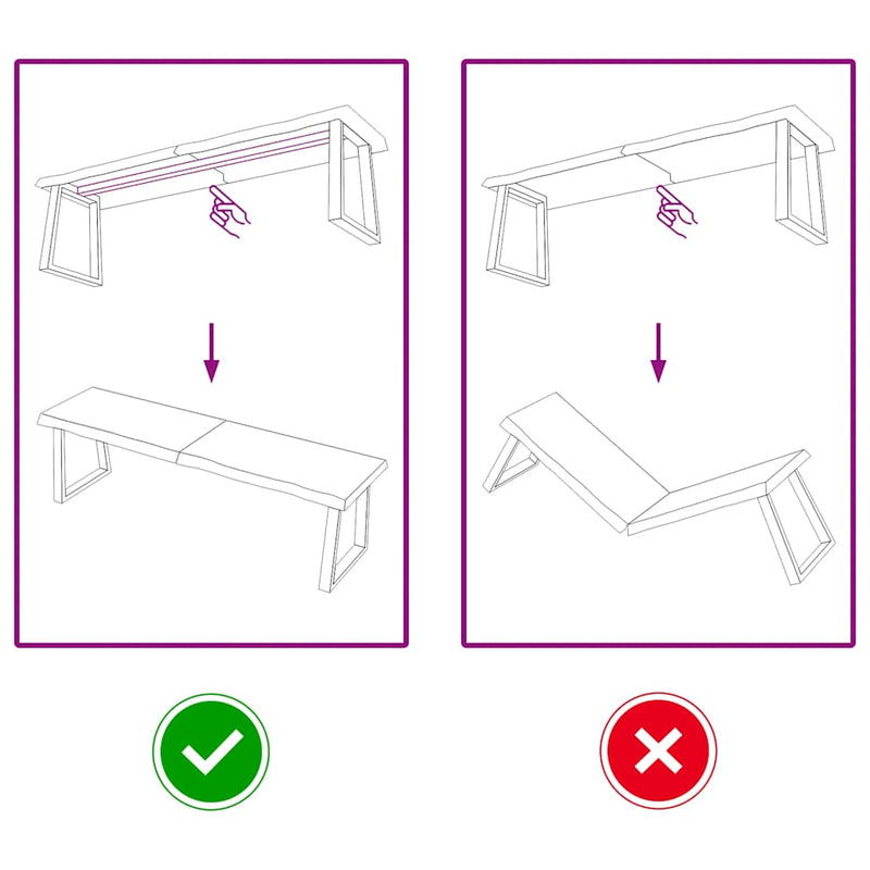 vidaXL sötétbarna kezelt tömör tölgyfa asztallap 140x40x(2-4) cm