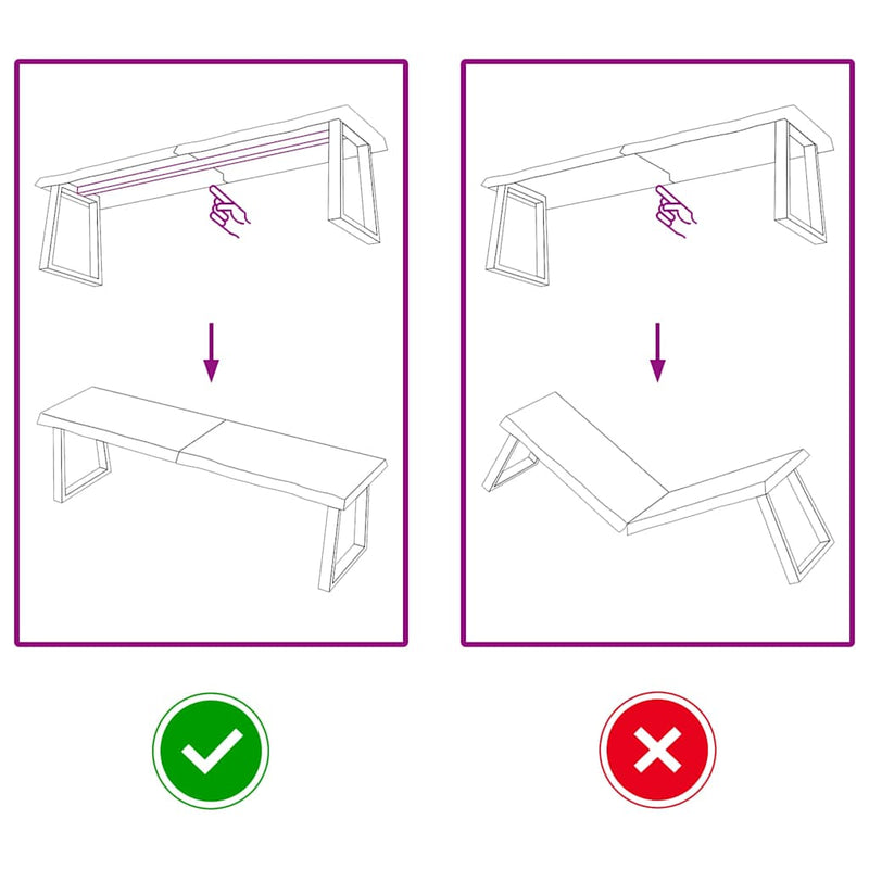 vidaXL sötétbarna kezelt tömör tölgyfa asztallap 140x40x(2-6) cm