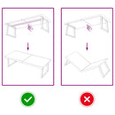 vidaXL sötétbarna kezelt tömör tölgyfa asztallap 140x50x(2-4) cm
