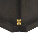 vidaXL sötétbarna kezelt tömör tölgyfa asztallap 140x60x(2-6) cm