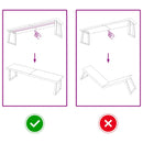 vidaXL sötétbarna kezelt tömör tölgyfa asztallap 160x40x(2-4) cm