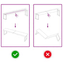 vidaXL sötétbarna kezelt tömör tölgyfa asztallap 180x40x(2-4) cm