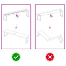 vidaXL sötétbarna kezelt tömör tölgyfa asztallap 180x40x(2-6) cm