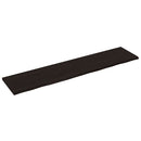 vidaXL sötétbarna kezelt tömör tölgyfa asztallap 220x50x(2-4) cm