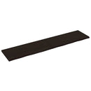vidaXL sötétbarna kezelt tömör tölgyfa asztallap 220x50x(2-4) cm