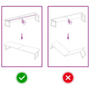 vidaXL sötétbarna kezelt tömör tölgyfa asztallap 220x60x(2-4) cm