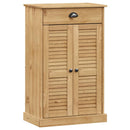 vidaXL VIGO tömör fenyőfa cipőszekrény 60x35x96 cm