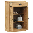 vidaXL VIGO tömör fenyőfa cipőszekrény 60x35x96 cm