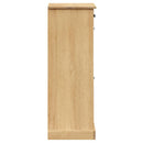 vidaXL VIGO tömör fenyőfa cipőszekrény 60x35x96 cm