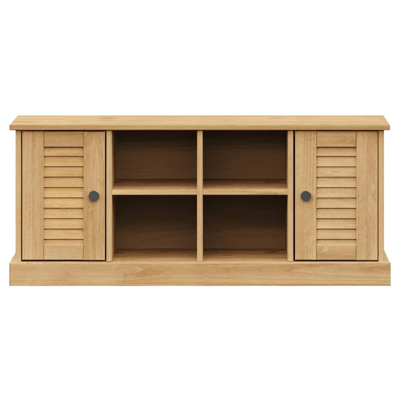 vidaXL VIGO tömör fenyőfa cipőtároló pad 106 x 35 x 45 cm